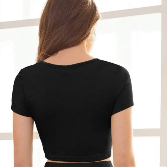 black crop top - Picture 3 of 5